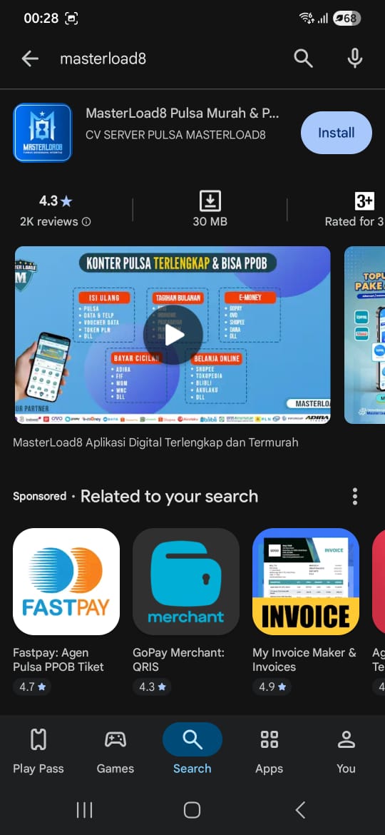 Download Aplikasi MasterLoad8
