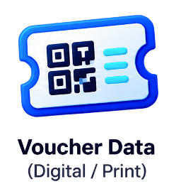 Voucher Data (Digital / Print)
