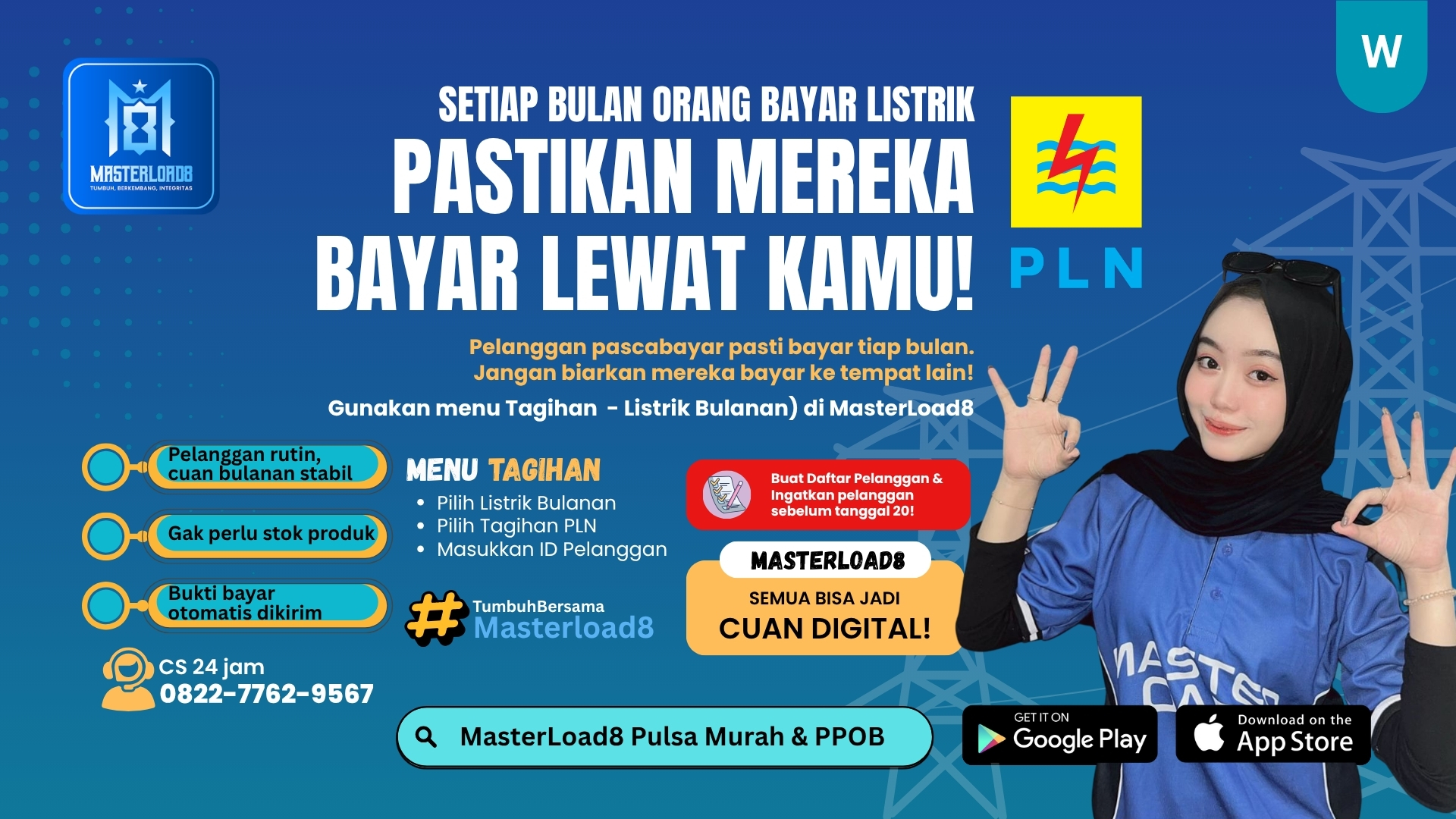 Tagihan Listrik PLN: Cara Cek, Bayar, dan Hindari Denda Lewat MasterLoad8