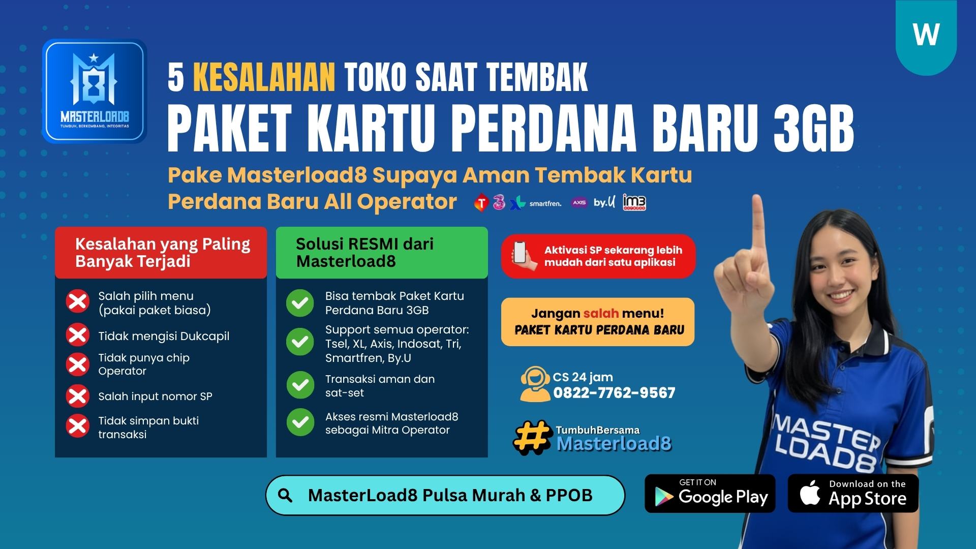 5 Kesalahan Toko Saat Tembak Paket Kartu Perdana Baru 3GB – Nomor 3 Paling Banyak Terjadi!