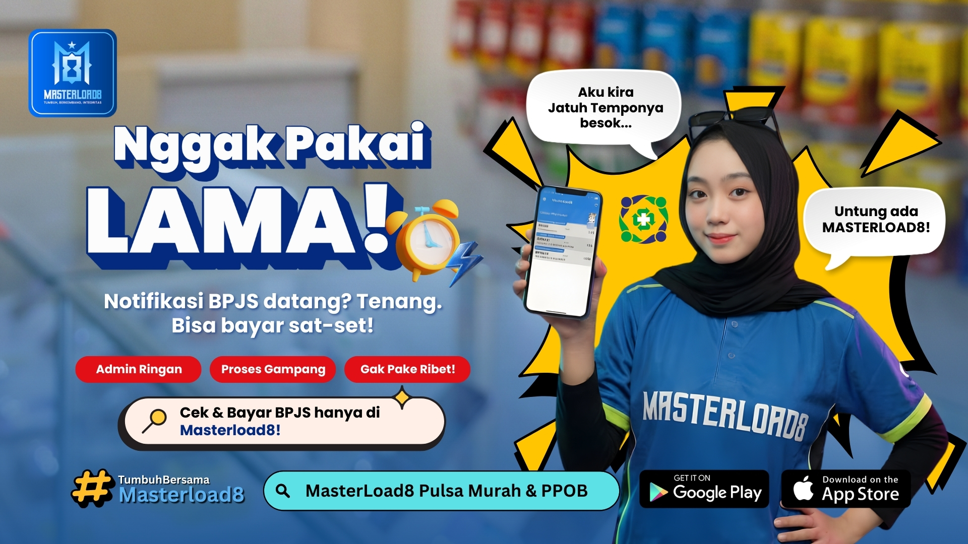 Bayar BPJS Lebih Mudah & Sat-set di 2025 dengan Masterload8:Gampang, Cepat, dan Anti Drama