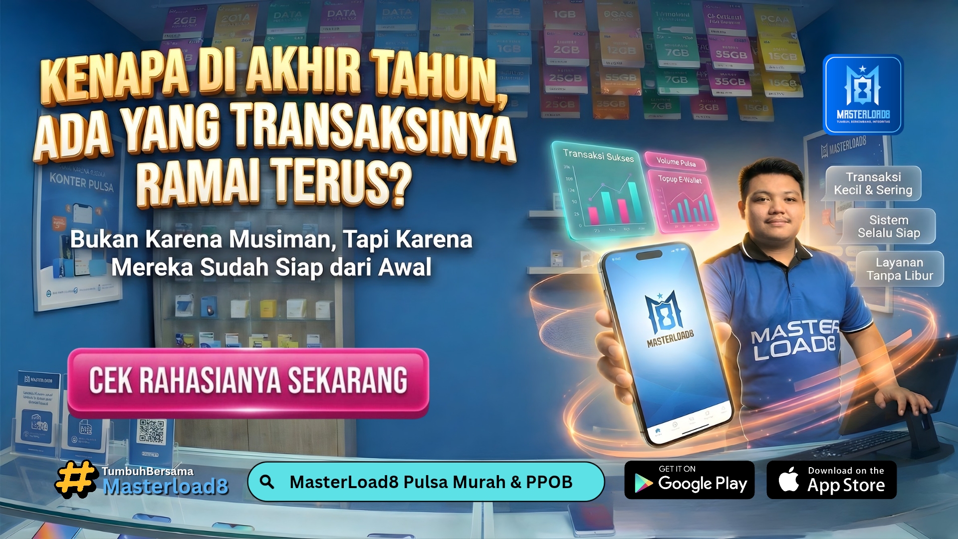 Kenapa di Akhir Tahun, Ada yang Transaksinya Ramai Terus? Cek Rahasianya Sekarang !
