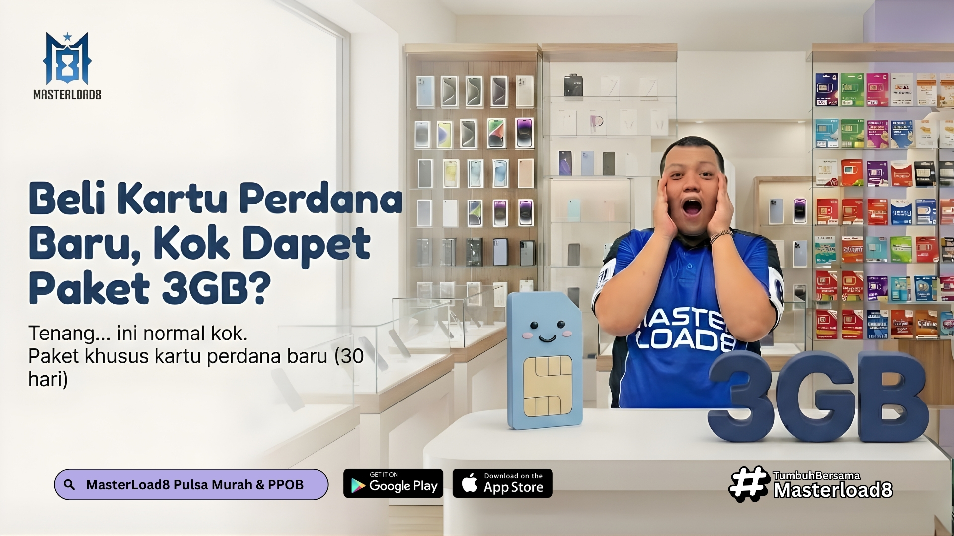 Beli Kartu Perdana Baru, Dapat Paket 3GB — Ini Penjelasannya