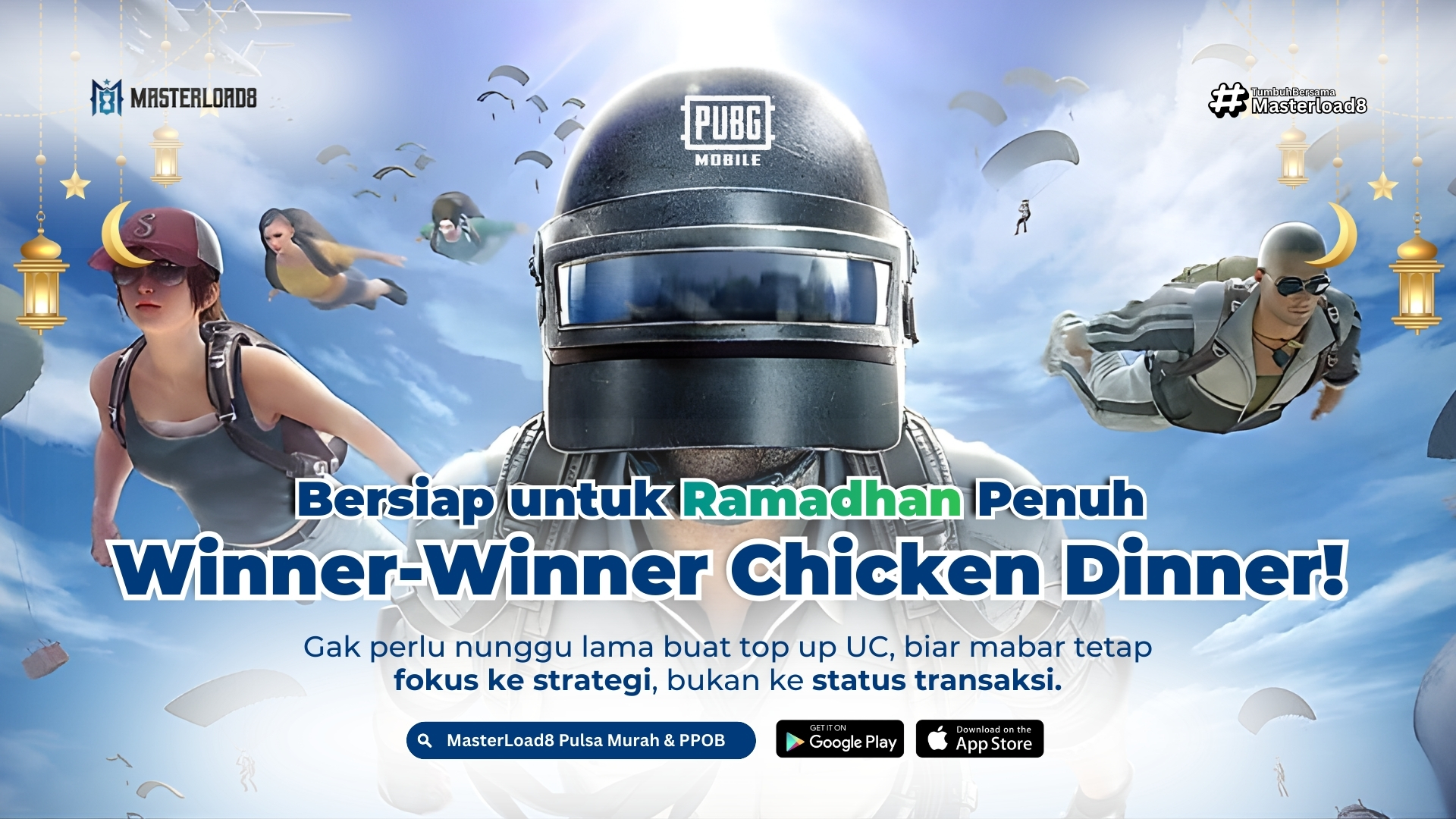 Top Up PUBG Mobile (UC) Promo di MasterLoad8 – Denom Lengkap & Proses Cepat