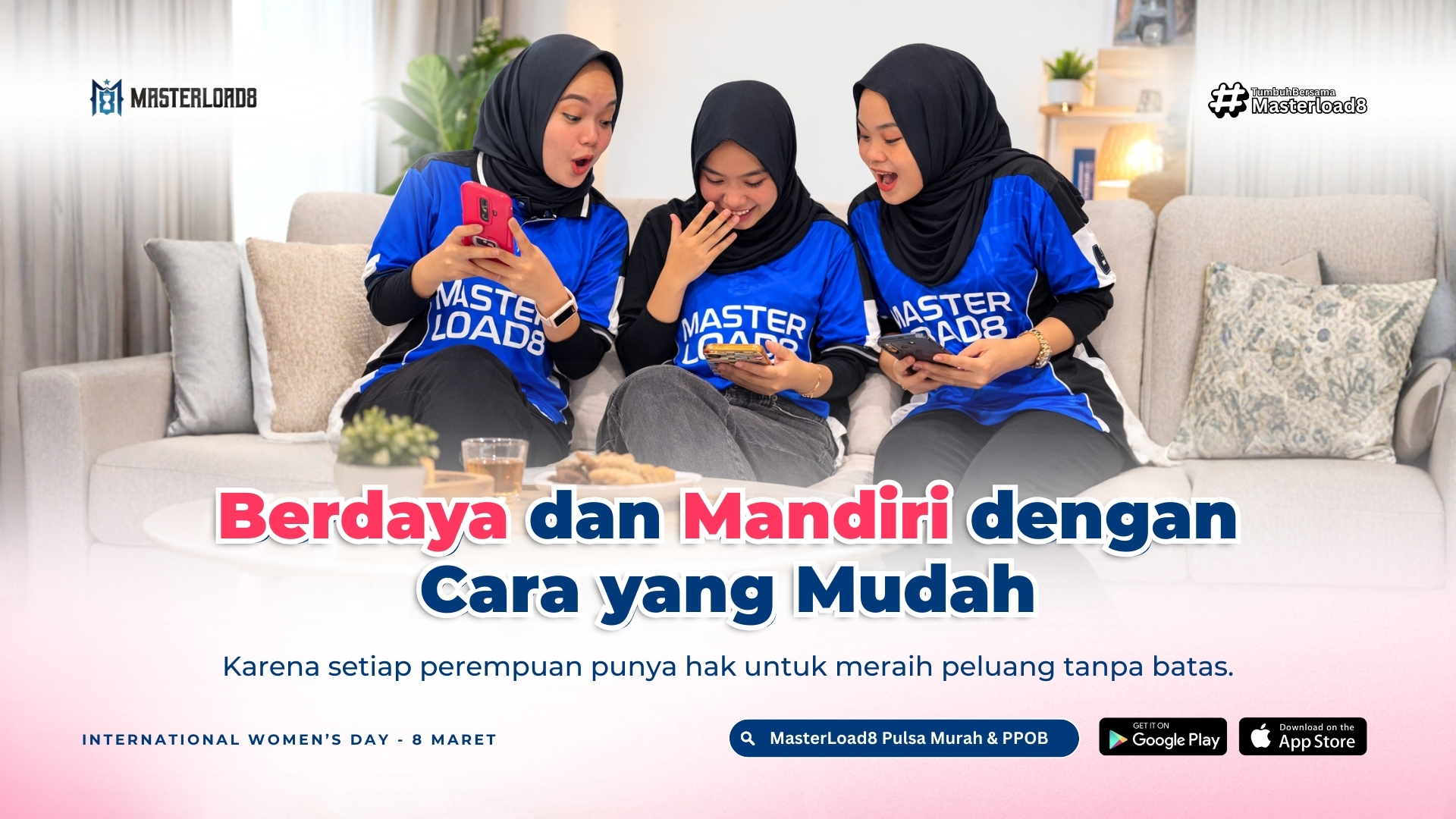 Perempuan Berdaya di Era Digital: Peluang Mandiri Bersama MasterLoad8