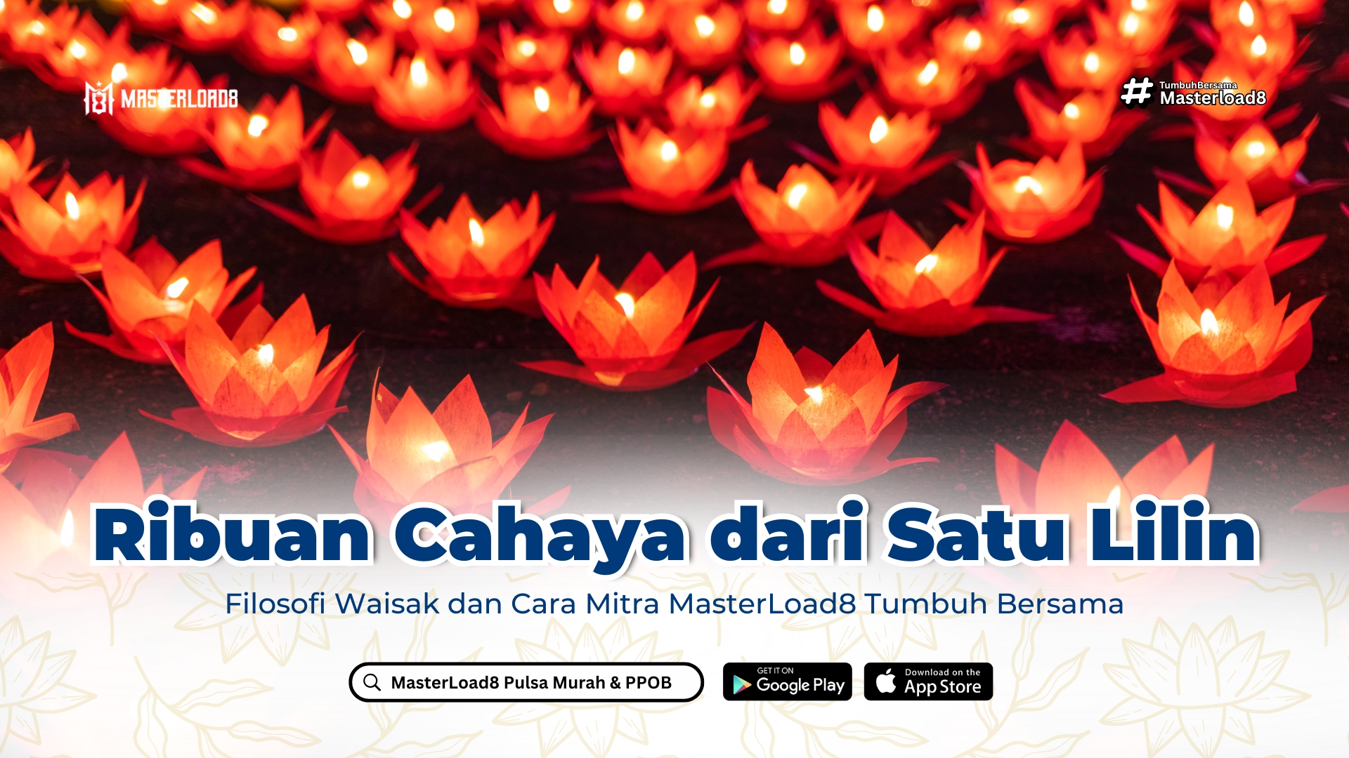 Ribuan Lilin dari Satu Lilin: Filosofi Waisak dan Cara Tumbuh Bersama di MasterLoad8