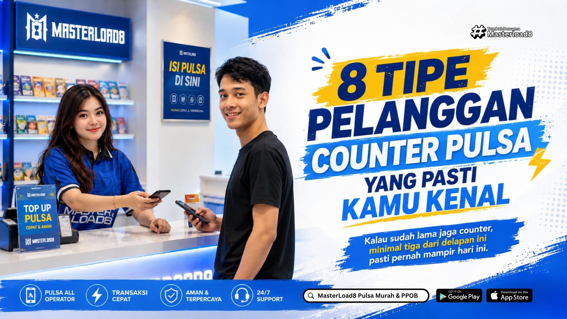 8 Tipe Pelanggan Counter Pulsa yang Pasti Kamu Kenal
