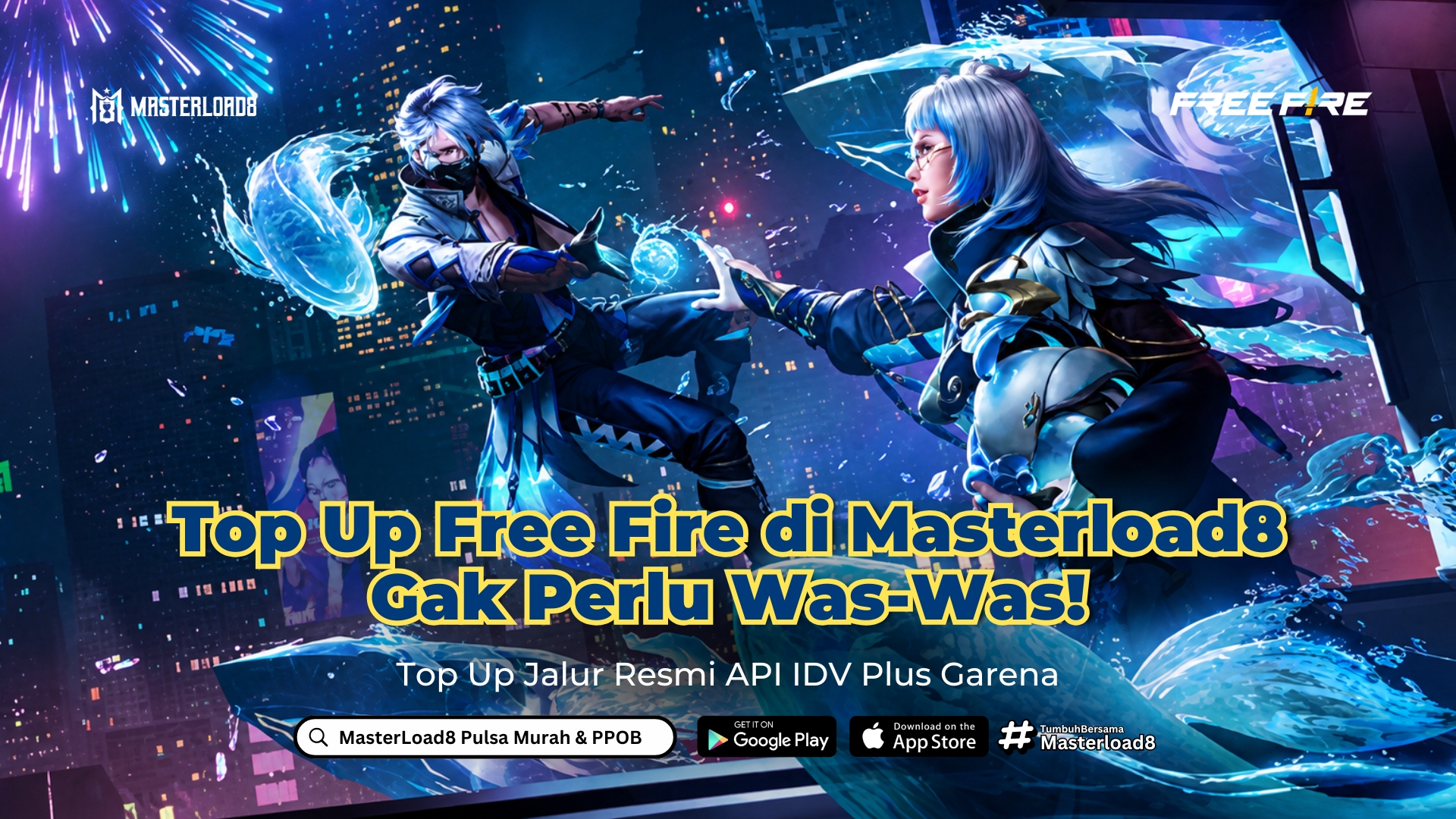 Top Up Free Fire di Masterload8 Aman? Ini Alasan Jalur Resminya
