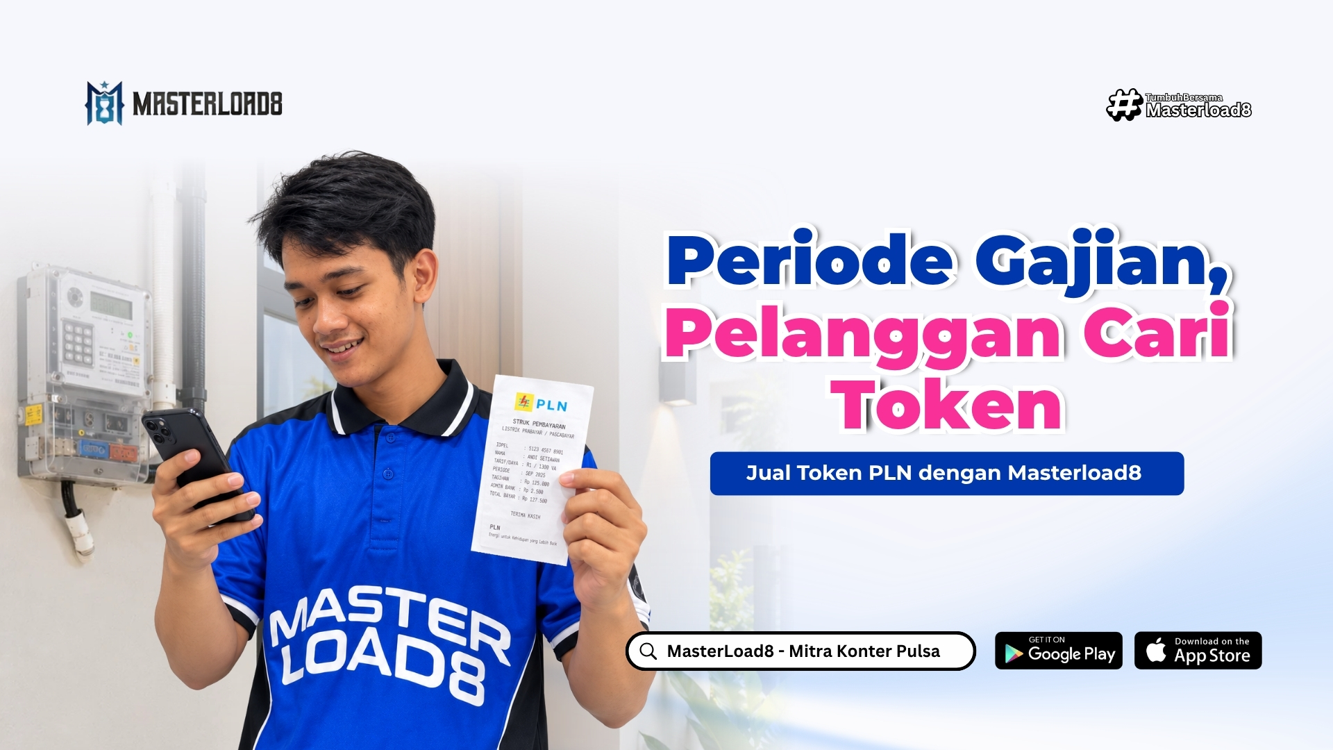 Awal Bulan Musim Token PLN, Saatnya Konter Jadi Tujuan Pelanggan