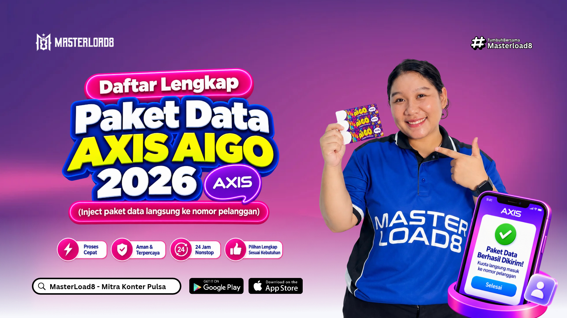 Daftar Lengkap Paket Data Inject Langsung Pelanggan AXIS AIGO 2026